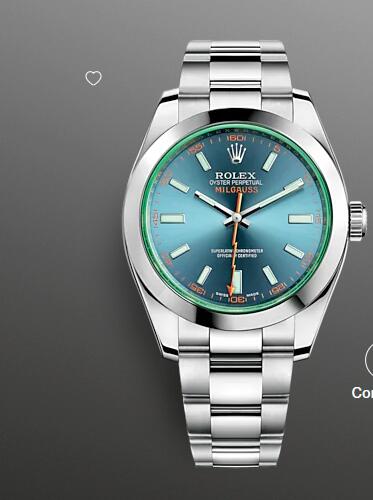 Rolex Milgauss replica watch 116400GV-0002