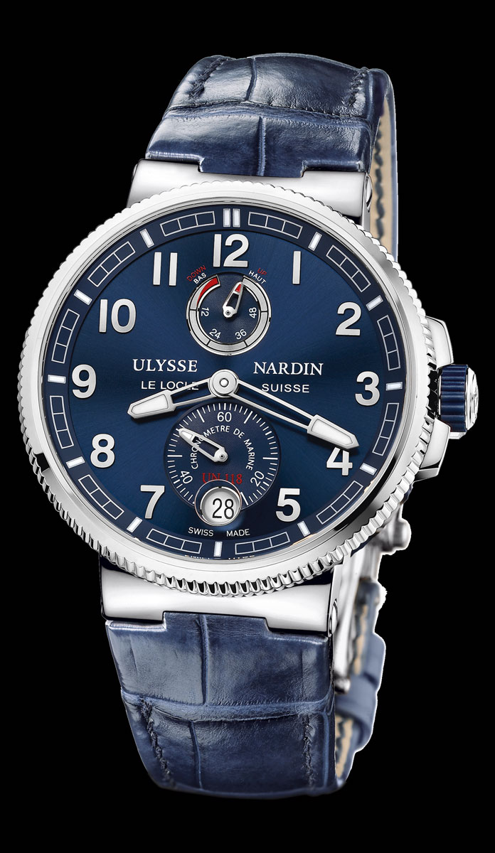 Ulysse Nardin 1183-126/63 Marine Chronometer Manufacture 43 mm watch
