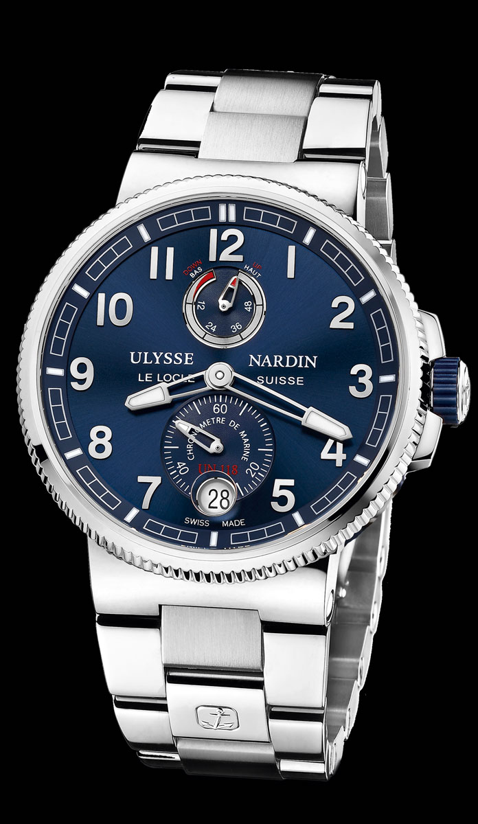 Ulysse Nardin 1183-126-7M/63 Marine Chronometer Manufacture 43 mm watch