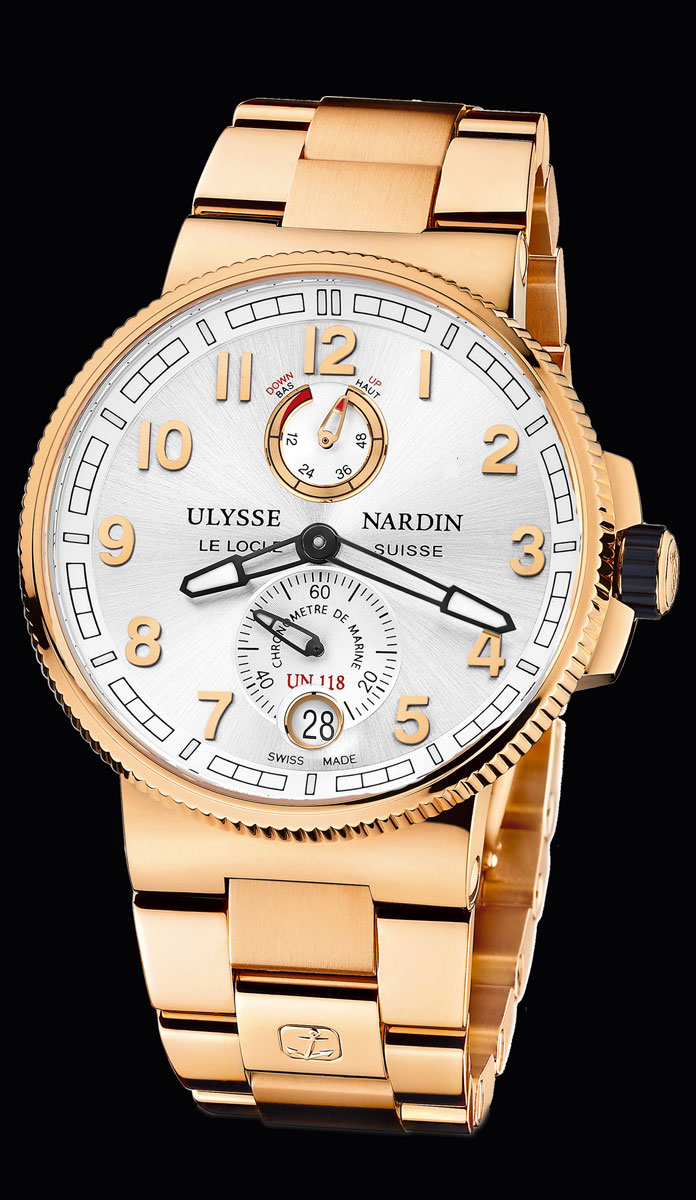 Ulysse Nardin 1186-126-8M/61 Marine Chronometer Manufacture 43 mm watch