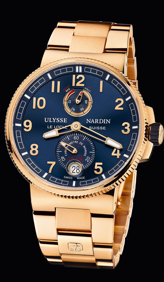 Ulysse Nardin 1186-126-8M/63 Marine Chronometer Manufacture 43 mm watch