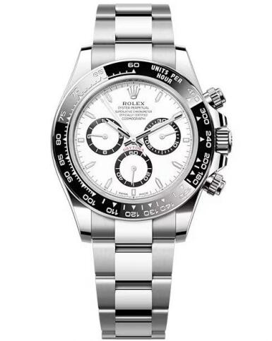 Rolex 126500LN-0001 Cosmograph Daytona Stainless Steel Cerachrom White Oyster Replica Watch