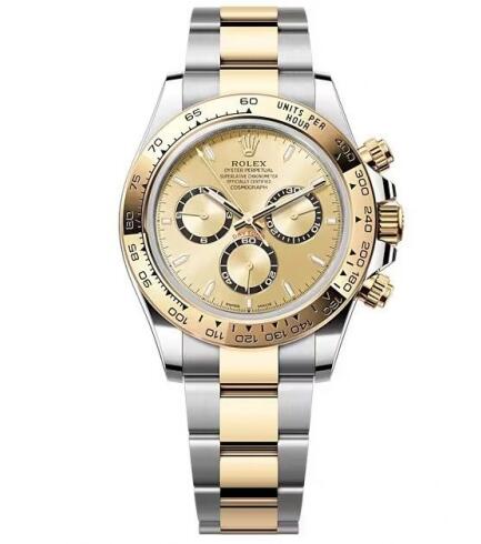 Rolex 126503-0004 Cosmograph Daytona Stainless Steel Yellow Gold Golden Oyster Replica Watch