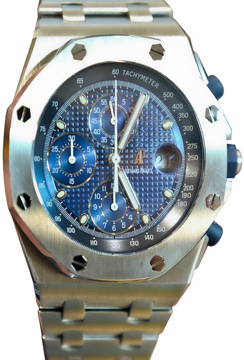 Audemars Piguet Royal Oak Offshore 20th Anniversary Edition Steel watch REF: 26218ST.OO.1000ST.01 - Click Image to Close