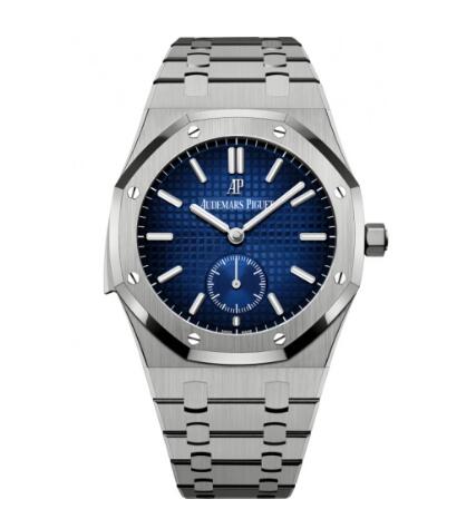Audemars Piguet Royal Oak Repeater Supersonnerie Titanium Blue Bracelet Replica Watch 26591TI.OO.1252TI.04