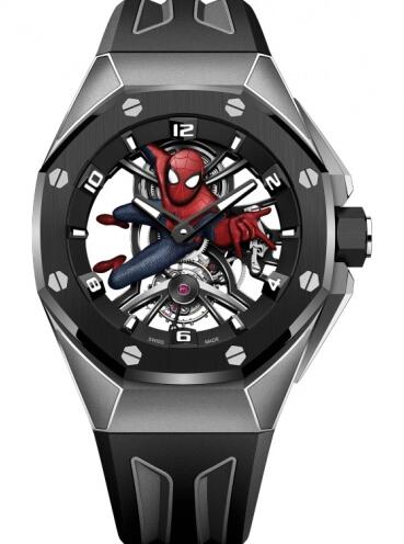 Audemars Piguet 26631IO.OO.D002CA.01 Royal Oak Concept Spider-Man Flying Tourbillon Replica Watch