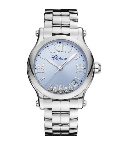Chopard HAPPY SPORT Luxury Women diamond watch replica 278582-3008 - Click Image to Close