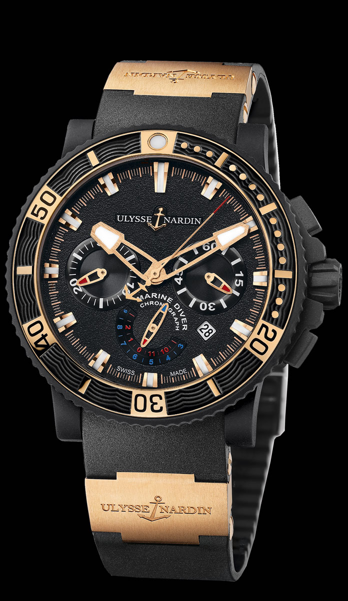 Ulysse Nardin 353-90-3 Black Sea Chronograph watch