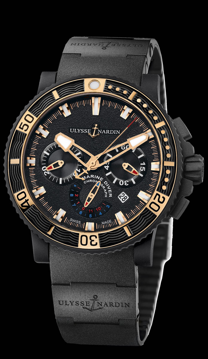 Ulysse Nardin 353-90-3C Black Sea Chronograph watch