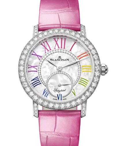 Blancpain Ladybird Colors Replica Watch 3661A-1954-95A - Click Image to Close