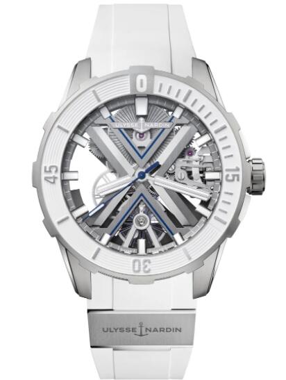 Ulysse Nardin Diver X Skeleton Replica Watch 3723-170-1A/3A - Click Image to Close