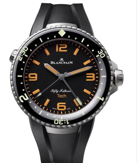 Blancpain Fifty Fathoms Tech Gombessa Replica Watch 5019-12B30-64A - Click Image to Close