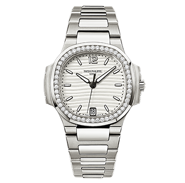 Patek Philippe Watch 7018/1A-001 - Stainless Steel - Ladies Nautilus - Click Image to Close