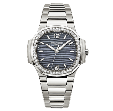 Patek Philippe Watch 7018/1A-010 - Stainless Steel - Ladies Nautilus - Click Image to Close