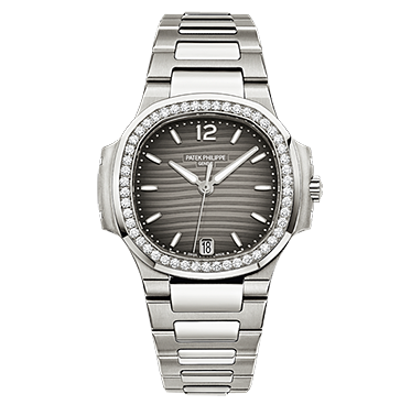 Patek Philippe Watch 7018/1A-011 - Stainless Steel - Ladies Nautilus - Click Image to Close
