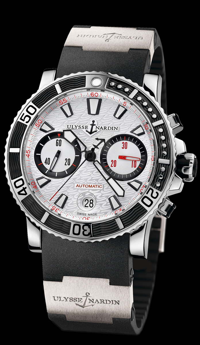 Ulysse Nardin 8003-102-3/916 Maxi Marine Diver Chronograph watch - Click Image to Close