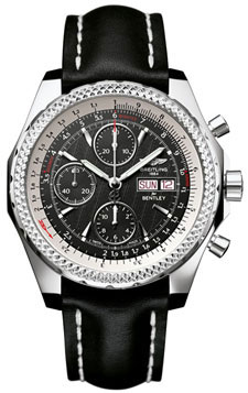 Breitling Bentley Motors Bentley GT A1336212/B960-leather-black-folding watch price - Click Image to Close