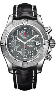 Breitling Avenger Stainless Steel A1338012/F547-croco-black-deployant watch price - Click Image to Close