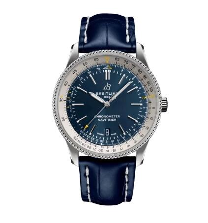 Breitling Navitimer Automatic 41 Automatic Stainless Steel Blue Boutique & Online Replica Watch A173266A1C1P1 - Click Image to Close