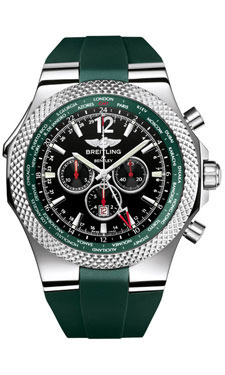 Breitling Bentley Motors Bentley GMT A47362S4/B919-rubber-gmt-british-racing-green watch price - Click Image to Close
