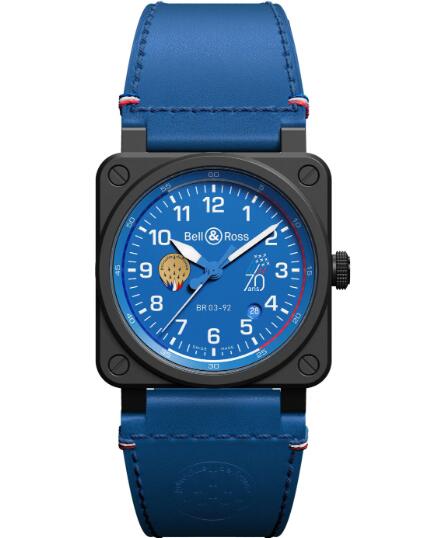 Bell and Ross BR 03-92 Patrouille de France 70th Anniversary Replica Watch BR0392-PAF7-CE/SCA - Click Image to Close