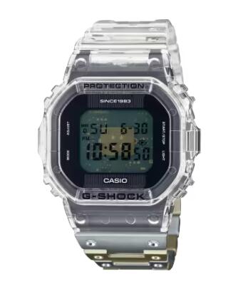 Replica Casio G-SHOCK 40th Anniversary CLEAR REMIX Watch DIGITAL 5600 SERIES DWE-5640RX-7 - Click Image to Close