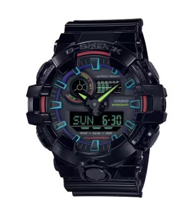 Casio G-Shock Watch Copy GA-700 SERIES GA-700RGB-1A