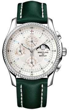 Breitling Bentley Mark VI Complications 19 P1936212/G629-leather-green-deployant watch price - Click Image to Close