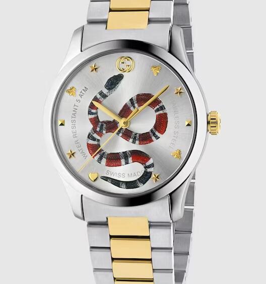 Replica Gucci G-Timeless Yellow Gold Watch 38mm YA1264075 - Click Image to Close