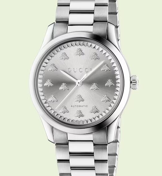 Replica Gucci G-Timeless multibee Watch 38 mm in steel YA1264190