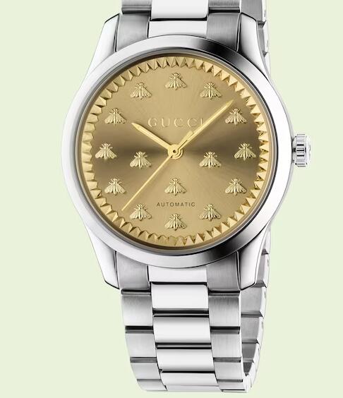 Replica Gucci G-Timeless multibee Watch 38 mm in steel YA1264191