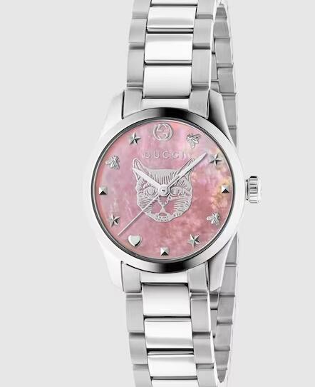 Replica GUCCI YA1265013 Steel G-Timeless Watch 27mm - Click Image to Close