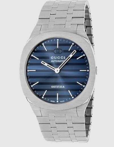 Gucci 25H Watch Replica 40mm in steel YA163321